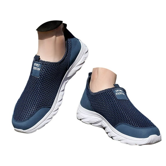 Oyedens Mens Running Shoes Comfort Slip on Golf Volleyball Tennis Loafers for Men Walking Work Sneakers
