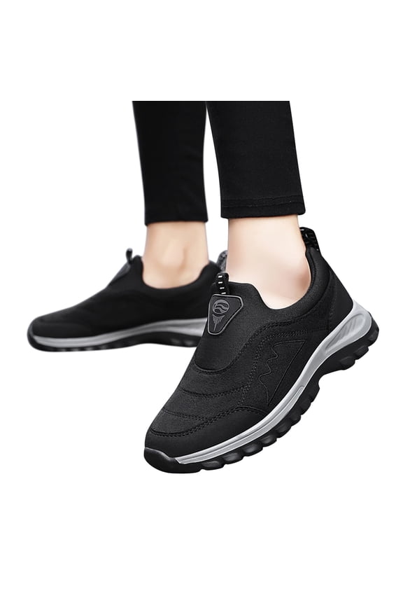 Mens Walking Sneakers Anti Slip Casual Slip on Loafers Hiking Oxfords Running Shoes for Men