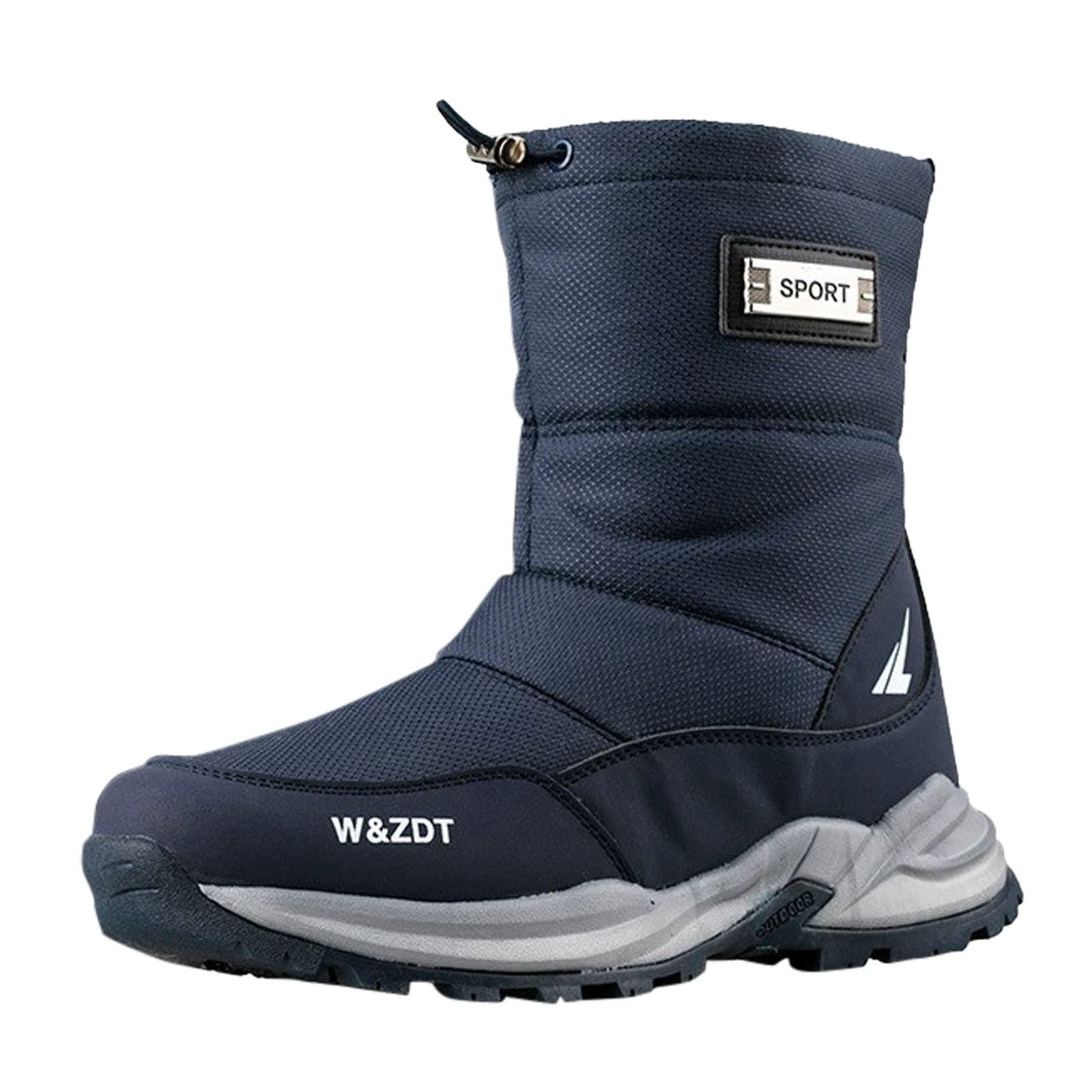 VOKLIN Woen's Winter Id Calf Snow Boots Waterproof Rain...