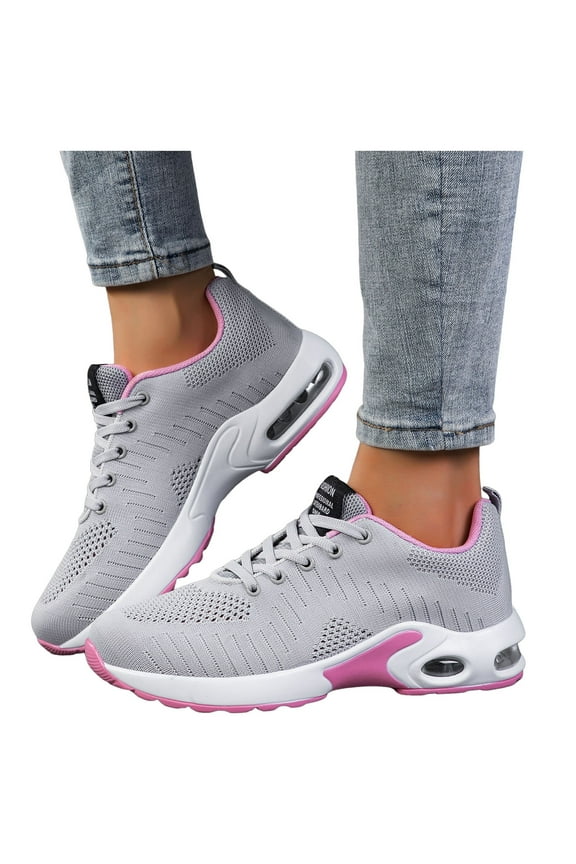 Running Tennis Shoes for Women Men Comfortable Mesh Athletic Jogging Jumping Walking Shoes