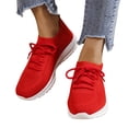 thumbnail image 1 of Oyedens Running Tennis Sneakers for Women Athletic Flats Hiking Cross Training Walking Fitness Shoes, 1 of 5