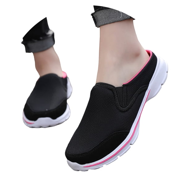 Oyedens Slip On Loafers Mules Athletic Sandals Shoes for Women Summer Fall Driving Walking Work Shoes
