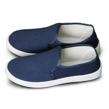Oyedens Slip On Loafers for Men Comfortable Walking Driving Boat Shoes Low Top Canvas Shoes for Work