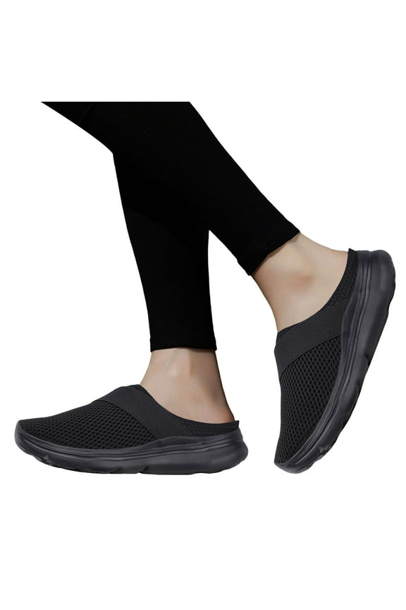 Slip on Loafers for Women Mesh Comfortable Walking Shoes Slides Sandals Driving Work Shoes