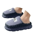 thumbnail image 1 of Oyedens Slippers for Women Men Fuzzy Bedroom House Slippers Plush Lining Memory Foam Slippers Home Slip on, 1 of 6