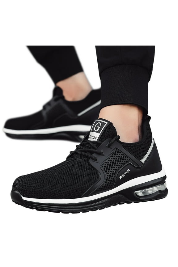 Steel Toe Shoes for Men Women Composite Toe Safety Shoes Indestructible Construction Work Sneakers