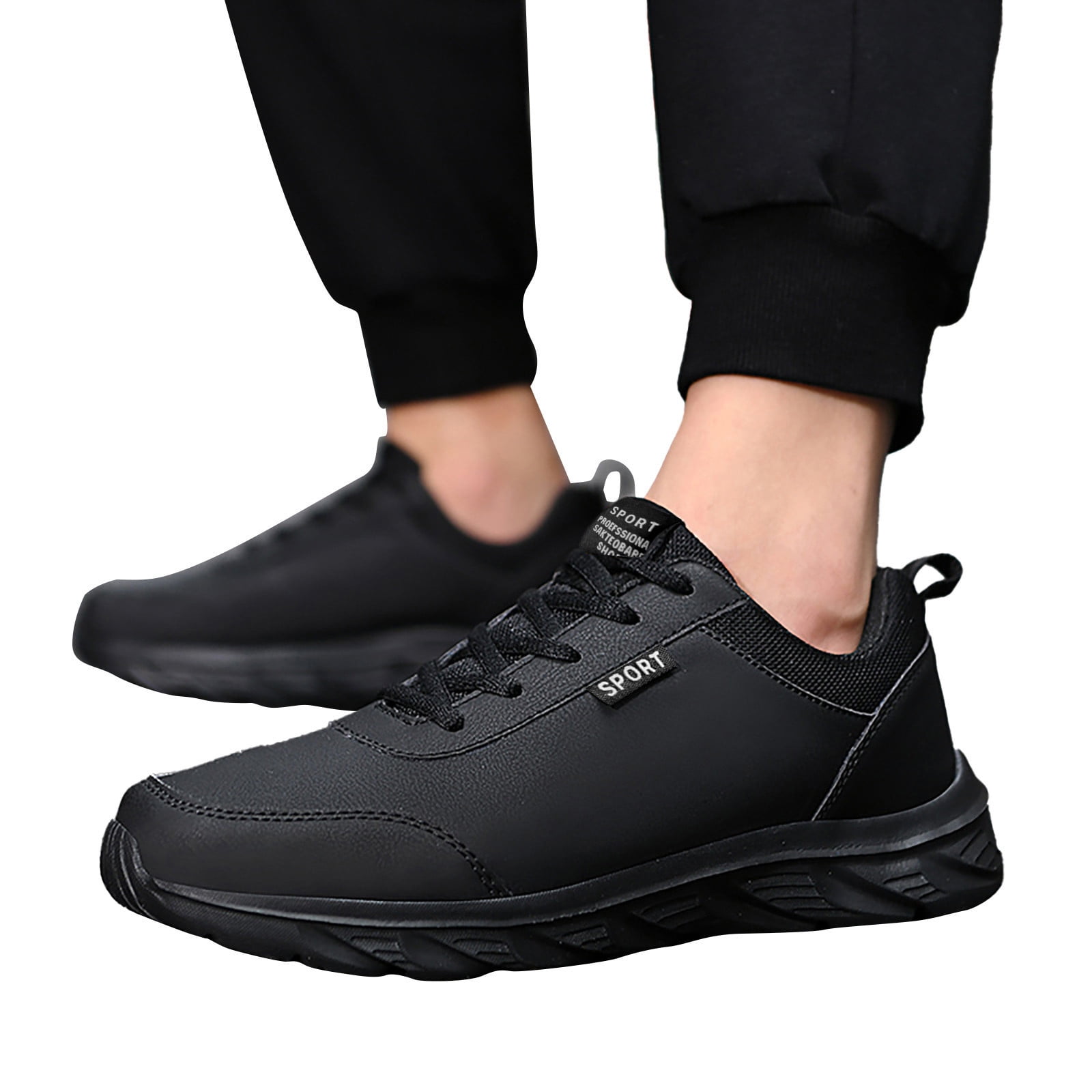 Tennis Shoes For Men Waterproof Non Slip Fashion Sneakers Running Hiking Driving Golf Shoes