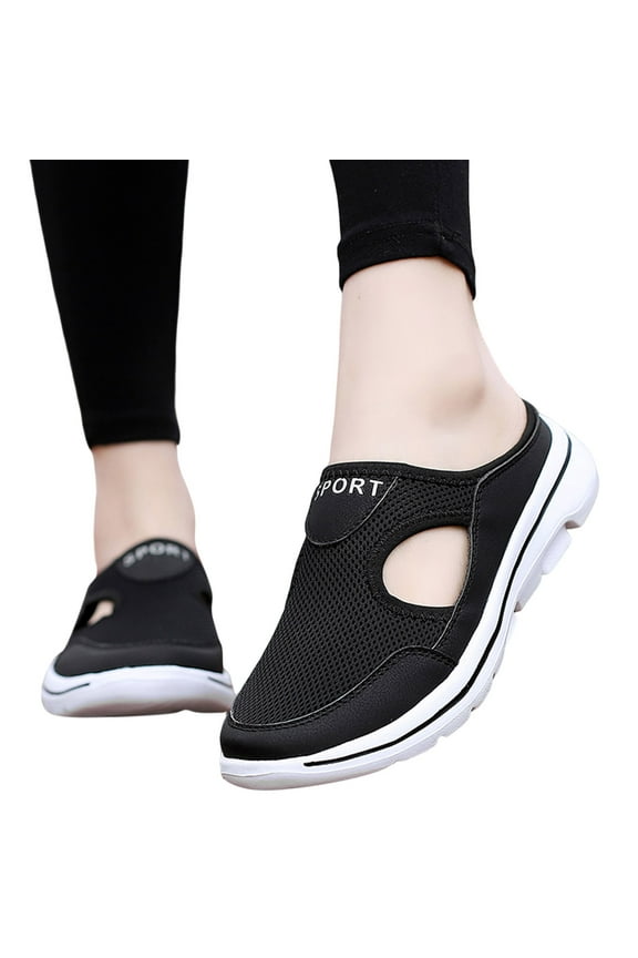 Tennis Shoes for Women Men Mesh Slip on Loafers Mules Comfort Athletic Running Golf Work Shoes