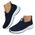 thumbnail image 1 of Oyedens Walking Tennis Shoes for Women Knit Slip on Sock Shoes Fitness Running Workout Work Sneakers, 1 of 6