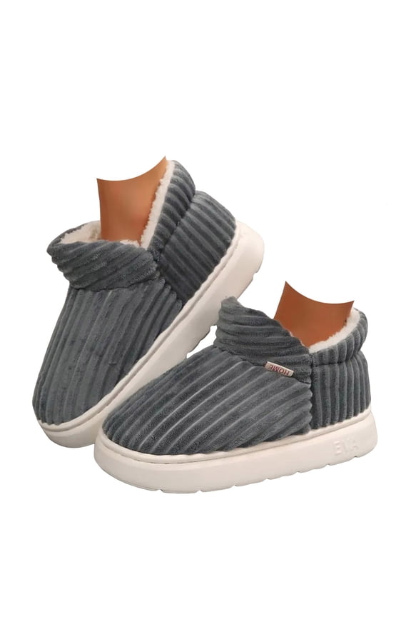 Oyedens Women's Men's Slippers House Shoes Comfy Winter Memory Foam Bedroom Home Fuzzy Slippers