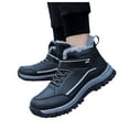 thumbnail image 1 of Oyedens Women's Men's Winter Snow Boots for Cold Weather Lined Thermal Non Slip Ankle Booties, 1 of 5