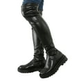 thumbnail image 1 of Oyedens Women's Platform Over The Knee Boots Leather Slim Fit Thigh High Long Boots for Women Fall, 1 of 5