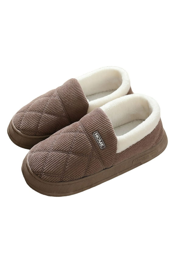 Oyedens Women's Slippers House Shoes for Woman Winter Warm Indoor Outdoor Bedroom Home Slippers Women