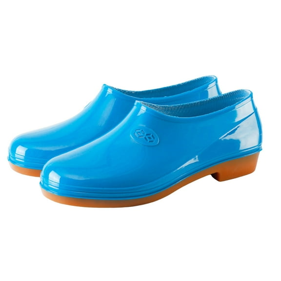 Oyedens Womens Ankle Rain Boots Lightweight Waterproof Rubber Work Rainboots Non Slip Rain Booties