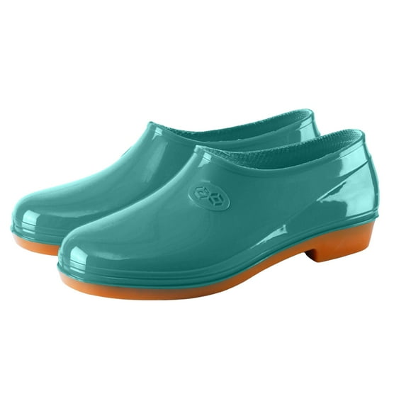 Oyedens Womens Ankle Rain Boots Lightweight Waterproof Rubber Work Rainboots Non Slip Rain Booties