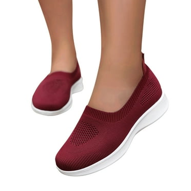Oyedens Womens Mesh Slip on Loafers Comfortable Lightweight Walking Nursing Sneakers Summer Fall Shoes