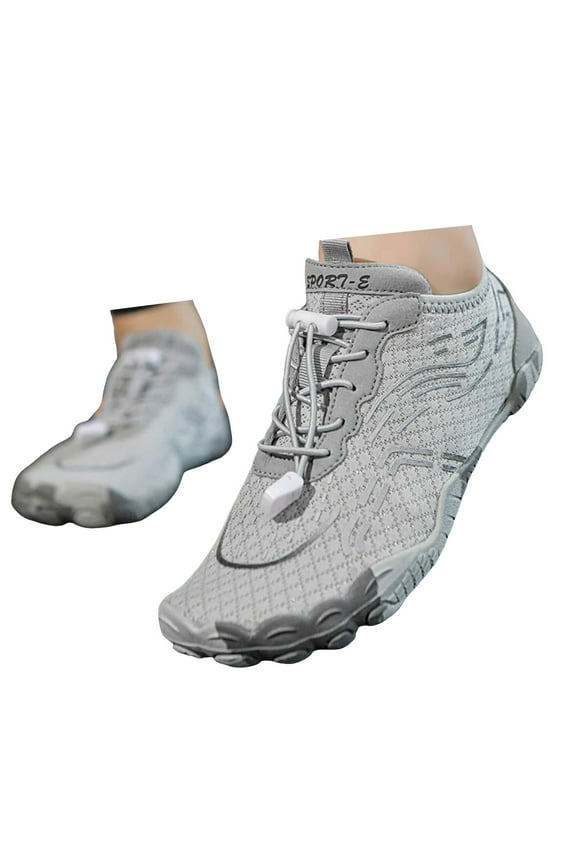 Oyedens Womens Minimalist Trail Running Barefoot Shoes Wide Toe Zero Drop Hiking Sneakers for Women Men