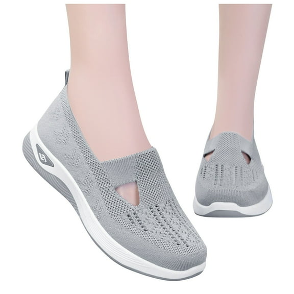Oyedens Womens Orthopedic Walking Shoes Comfort Arch Support Athletic Nursing Fitness Golf Gym Sneakers