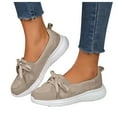 thumbnail image 1 of Oyedens Womens Platform Fashion Sneakers Casual Slip on Loafers Flats Walking Shoes for Women, 1 of 5