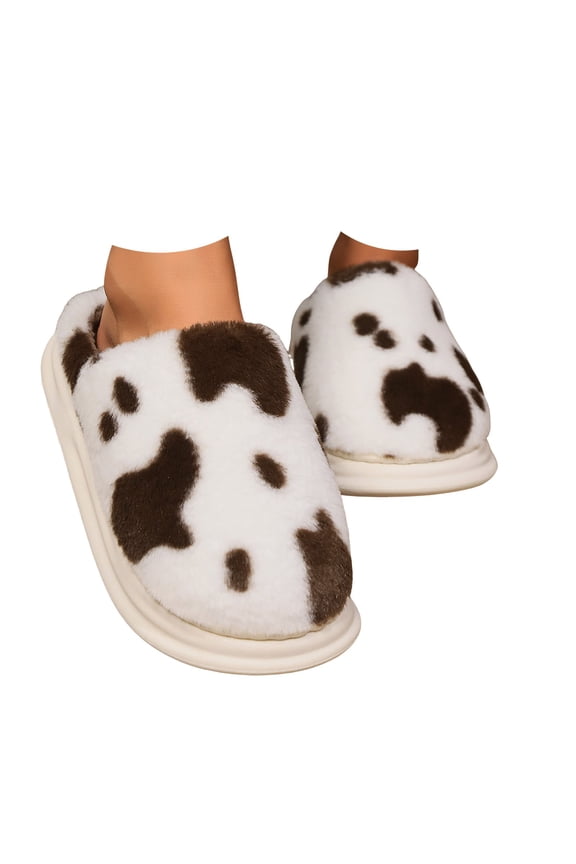 Oyedens Womens Plush Memory Foam Scuff Slippers Warm Fuzzy Fluffy Bedroom Slipper Slip on House Shoes