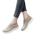 thumbnail image 1 of Oyedens Womens Slip on Walking Shoes Lightweight Memory Foam Non Slip Work Service Driving Sneakers, 1 of 6