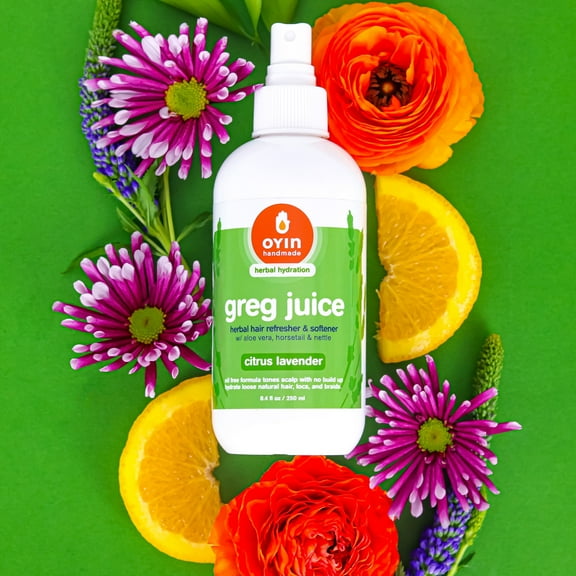 Oyin Handmade Greg Juice ~ hydrating herbal leave-in - 8oz