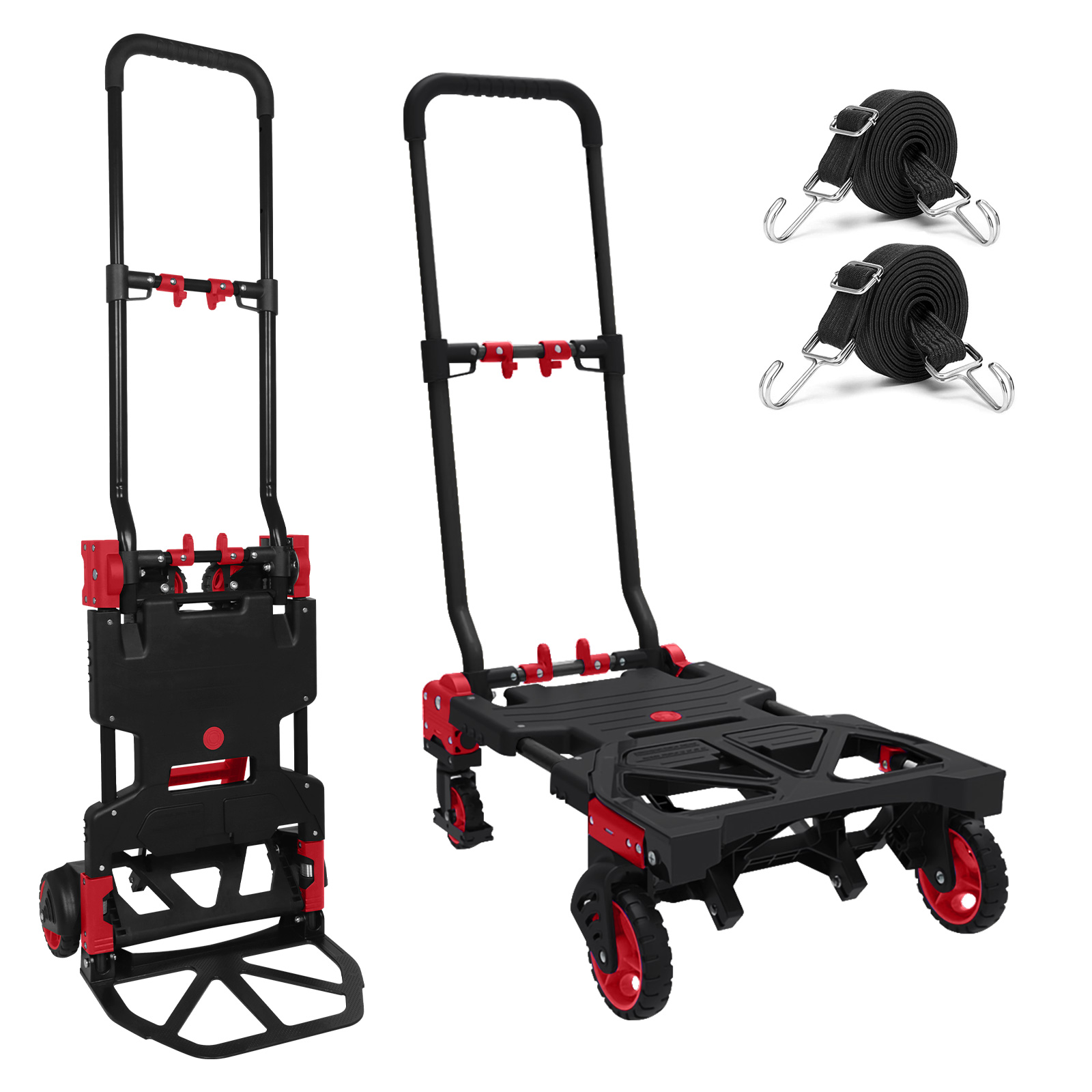 Milwaukee 600 Lb Capacity 2in1 Convertible Hand Truck
