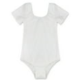 thumbnail image 1 of Oyolan Kids Girls Athletic Leotard One Piece Ballet Dance Fitness Unitard Gymnastics Bodysuit White 6, 1 of 4