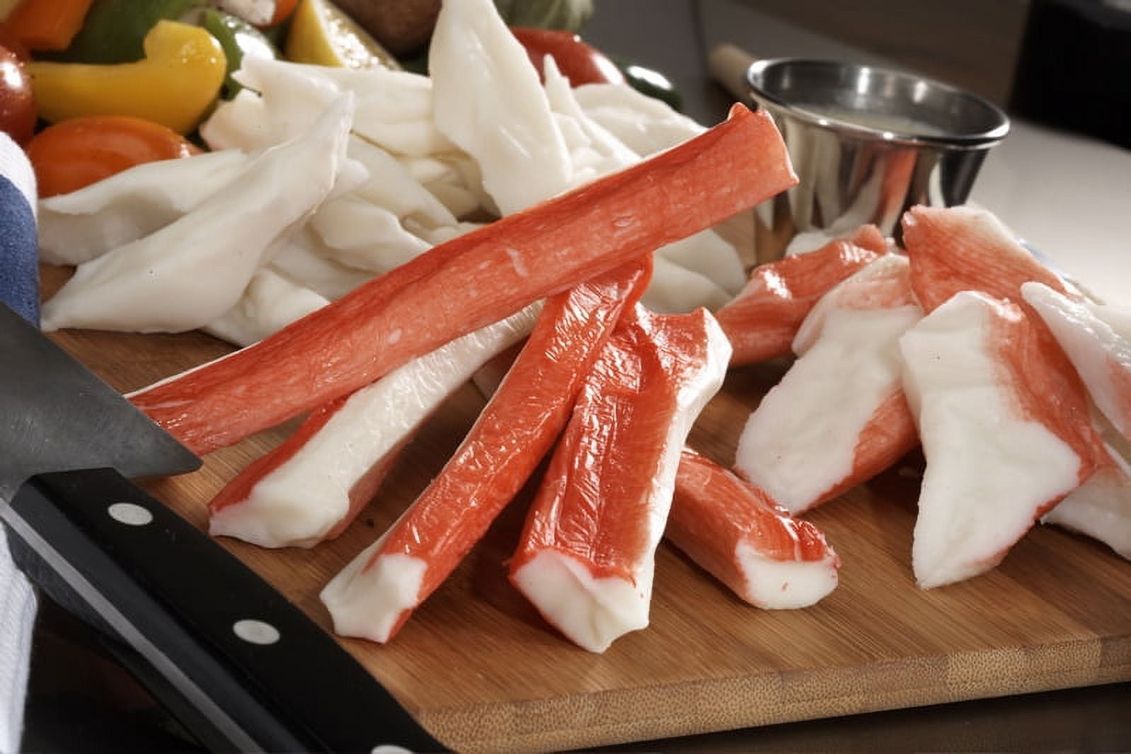 Oyster Bay All White Imitation Crab Meat, 2.5 Pound 12 per case