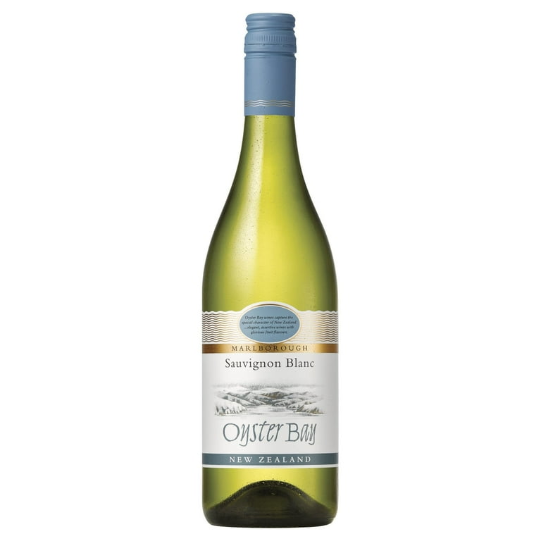 Oyster Bay Sauvignon Blanc White Wine New Zealand, 750 ml Bottle