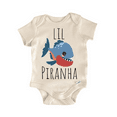 thumbnail image 1 of Piranha Fish Tropical Newborn Baby Bodysuit, 1 of 6