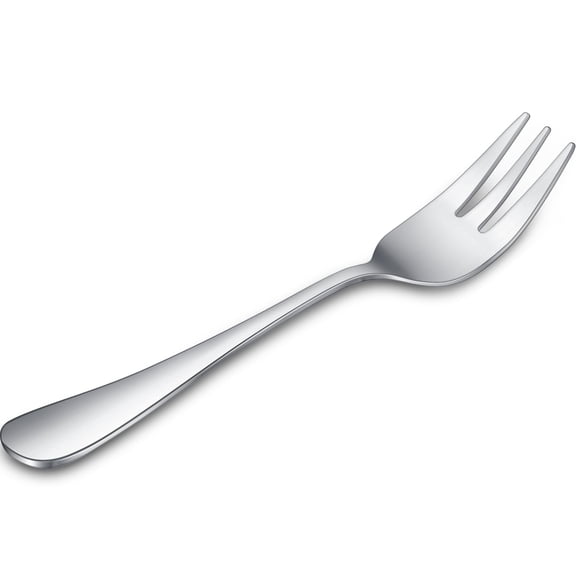 Oyster Fork Appetizer Seafood Forks Portable Stainless Steel dinnerware 3 Prong Fruit Small Cocktail Salad Dessert tableware for Tasting Crab Escargot Party Travel, 5.5 Inch Silver