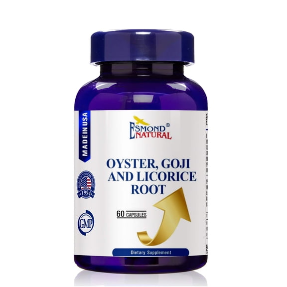 Oyster, Goji Licorice Root Complex, USA, FDA, GMP, NPAC-60 Capsules