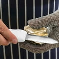 thumbnail image 1 of Oyster Knife & Opener Set with Wooden Base | Professional Seafood Shucking Tool for Oysters, Clams, and Mussels | Stainless Steel Blade with Comfort Grip Handle | Home Kitchen & Restaurant Use, 1 of 8