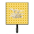 thumbnail image 1 of Oyster Mushrooms on Basketweave Leash or Key Holder, 1 of 1