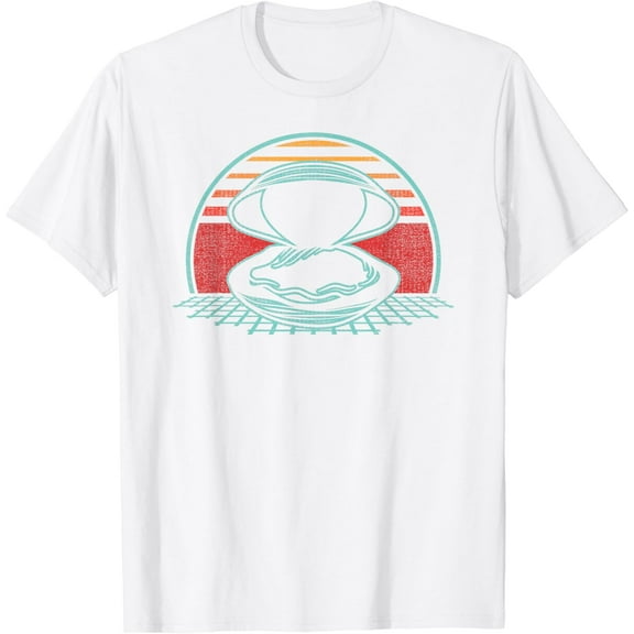 Oyster Retro Vintage 80s Style T-Shirt
