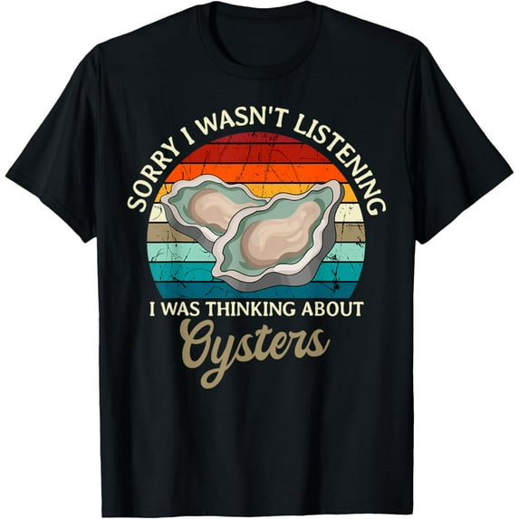 Oyster Retro Vintage Shucker Shelfish Seafood Mollusks T-Shirt