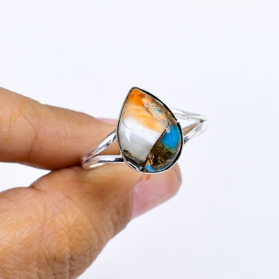 Oyster Turquoise Ring