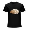 thumbnail image 1 of Oysters&Grill Men’s T-Shirt 100% Cotton Casual Short Sleeve Tops Gift Tee Black L, 1 of 5