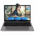 thumbnail image 1 of Oyzzraze 15.6"" FHD IPS Laptop, Intel Core i3-1215U (Beats i5-1135G7 Class), 8GB RAM, 512GB SSD, Windows 11 Home, Wi-Fi 6, Backlit Keyboard, Fingerprint, USB-C 65W Fast Charge, Bluetooth 5.2, 1 of 9