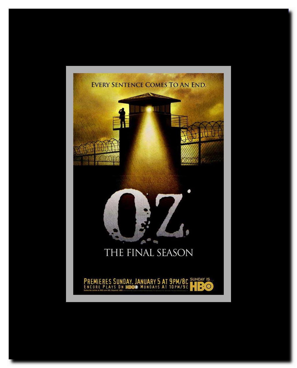 Oz Framed Movie Poster