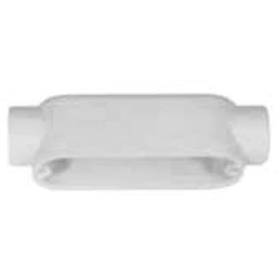 Oz-Gedney C-75A, 3/4"", Aluminum, Form 85, Straight, C-Type, Conduit Body, 1pc