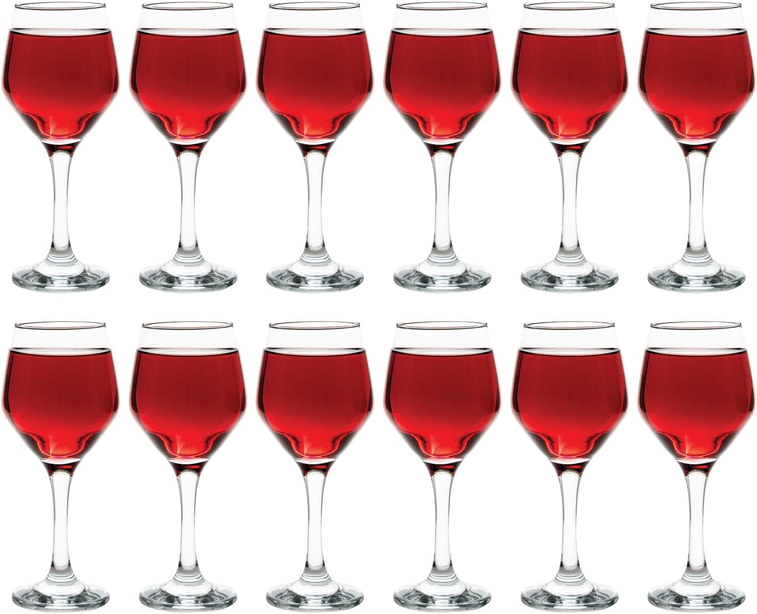 Oz Glass Wine Glasses, Semmed Wine Glasses For Red And Whie Wine, hick