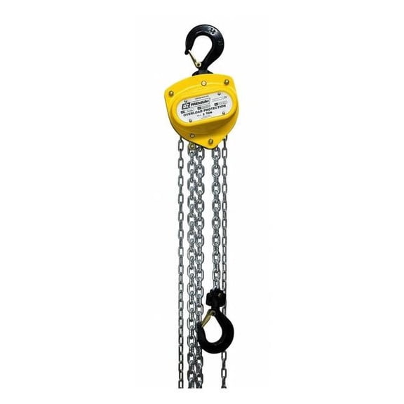 Oz Lifting Products Manual Chain Hoist, 74 lb, Manual, 1 13/32 in OZ020-30CHOP