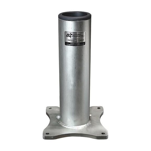 Oz Lifting Products Mounting Base, 500 lb Capacity, Silver OZPED3