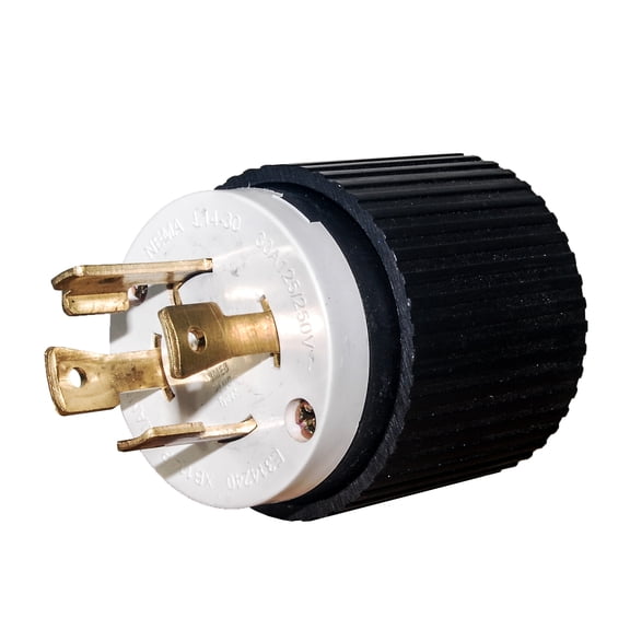 Oz-USA PL14-30, 30A 125/250V Locking Electrical Plug