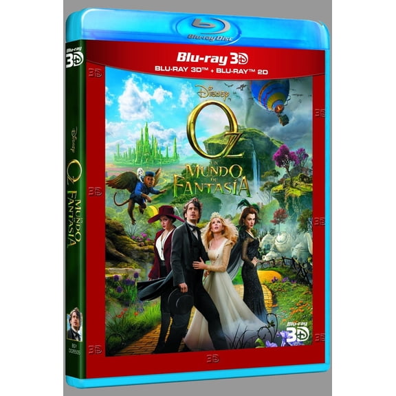 Oz: Un Mundo De Fantasa [3D Blu-ray + Blu-ray] [Region Free]