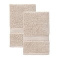 thumbnail image 1 of Ozan Premium Home  100% Turkish Cotton Legend Collection Luxury  Hand Towels (Set of 2) Beige, 1 of 4