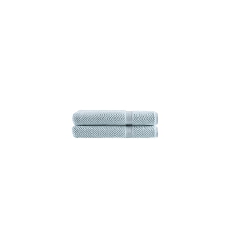 Ozan Premium Home 100% Turkish Cotton Maui Collection Luxury Bath Towels (Set of 2) Light Aqua