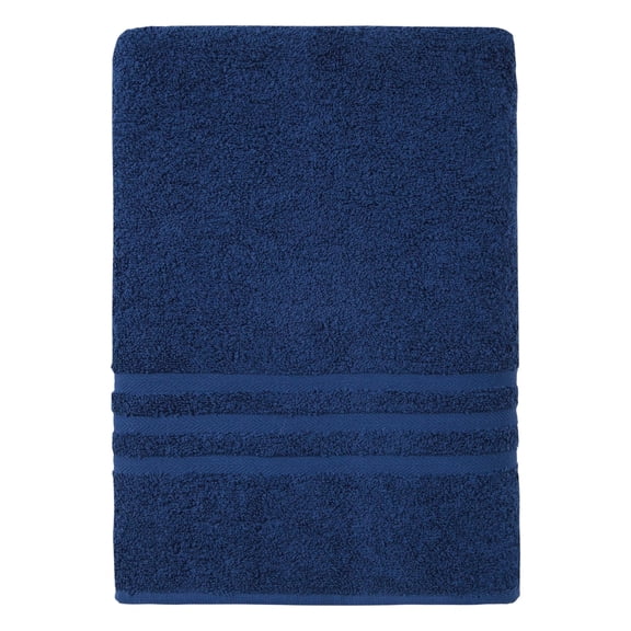 Ozan Premium Home 100% Turkish Cotton Sienna Luxury Collection Bath Towel Twilight Blue